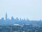 Midtown Manhattan with Meadowlands Sports Complex in foreground